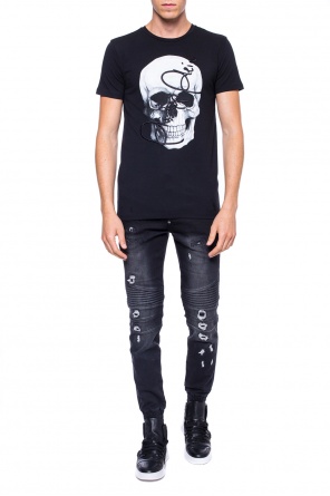 T-shirt with logo, zdjęcie 2 T-shirt with logo od Philipp Plein